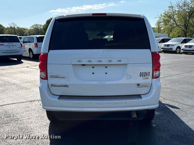 image for item NK9076 2019 Dodge Grand Caravan handicap accessible van