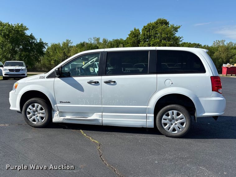 image for item NK9076 2019 Dodge Grand Caravan handicap accessible van