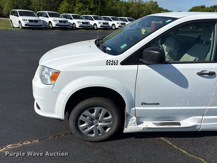 image for item NK9076 2019 Dodge Grand Caravan handicap accessible van