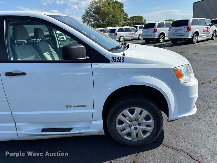 image for item NK9076 2019 Dodge Grand Caravan handicap accessible van