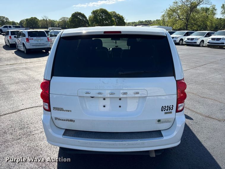 image for item NK9076 2019 Dodge Grand Caravan handicap accessible van
