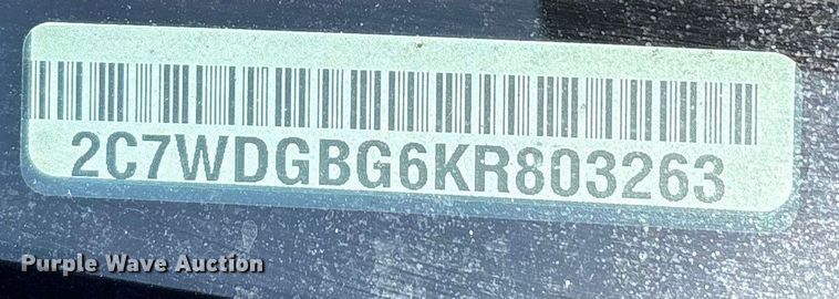 image for item NK9076 2019 Dodge Grand Caravan handicap accessible van