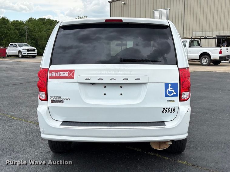 image for item NK9077 2018 Dodge Grand Caravan handicap accessible van