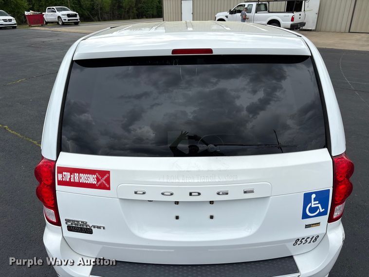 image for item NK9077 2018 Dodge Grand Caravan handicap accessible van