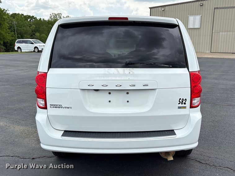 image for item NK9078 2017 Dodge Grand Caravan handicap accessible van