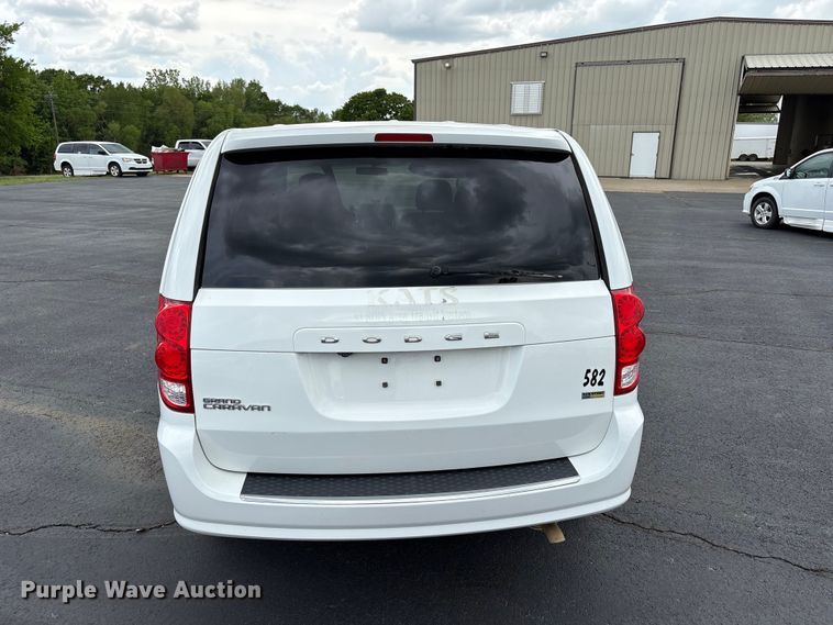 image for item NK9078 2017 Dodge Grand Caravan handicap accessible van