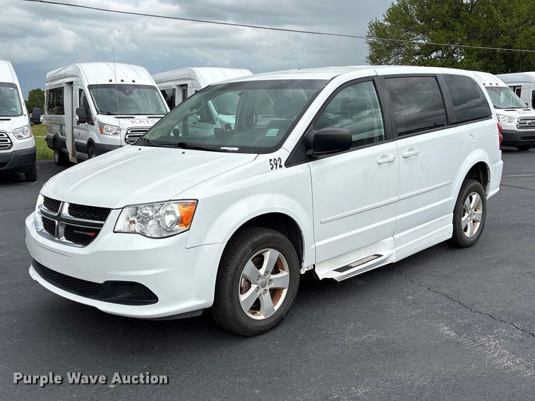 image for item NK9079 2017 Dodge Grand Caravan handicap accessible van