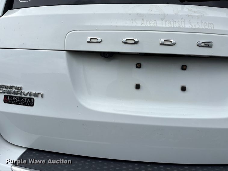 image for item NK9079 2017 Dodge Grand Caravan handicap accessible van