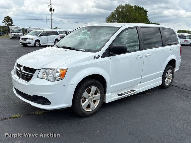 image for item NK9080 2018 Dodge Grand Caravan handicap accessible van