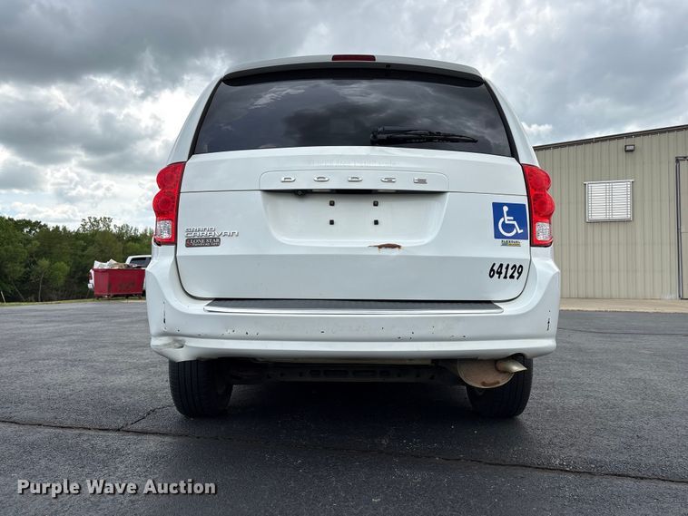 image for item NK9080 2018 Dodge Grand Caravan handicap accessible van