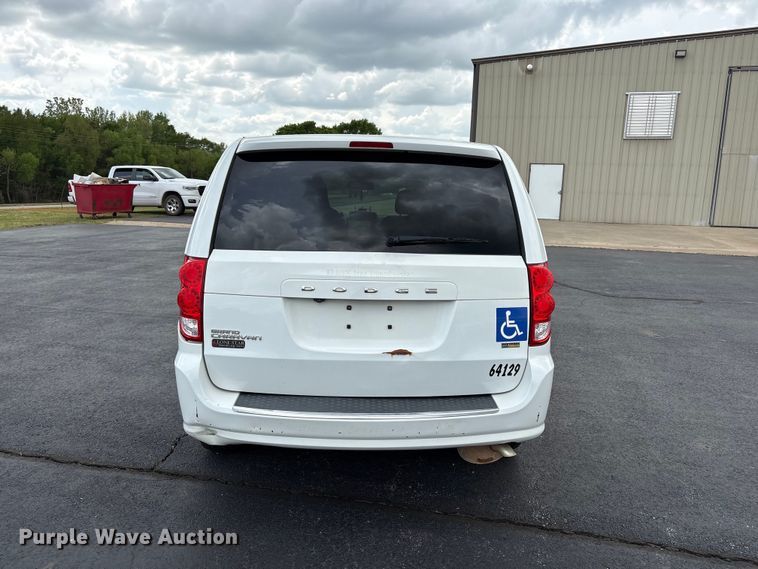 image for item NK9080 2018 Dodge Grand Caravan handicap accessible van