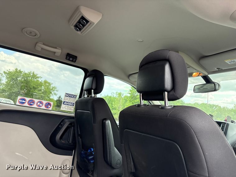 image for item NK9080 2018 Dodge Grand Caravan handicap accessible van