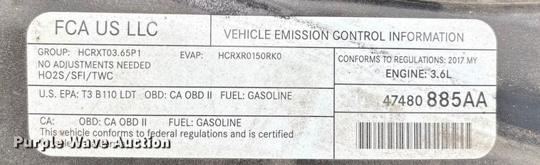 image for item NK9080 2018 Dodge Grand Caravan handicap accessible van