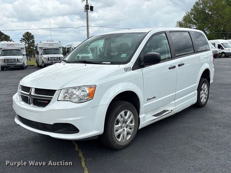 image for item NK9081 2019 Dodge Grand Caravan handicap accessible van