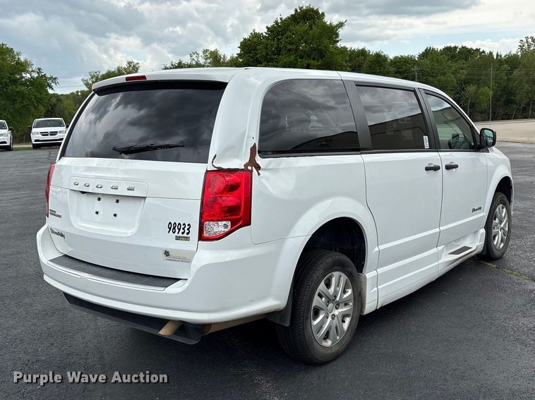image for item NK9081 2019 Dodge Grand Caravan handicap accessible van