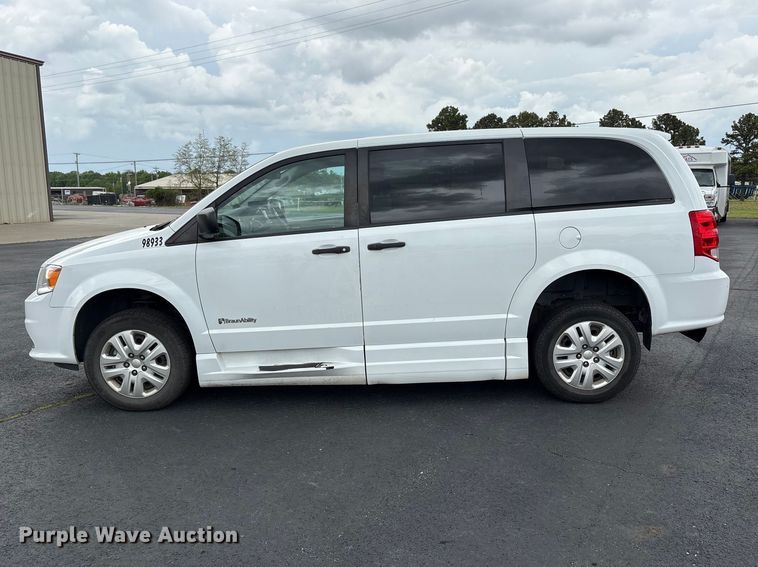 image for item NK9081 2019 Dodge Grand Caravan handicap accessible van