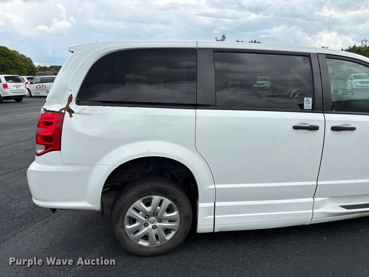 image for item NK9081 2019 Dodge Grand Caravan handicap accessible van
