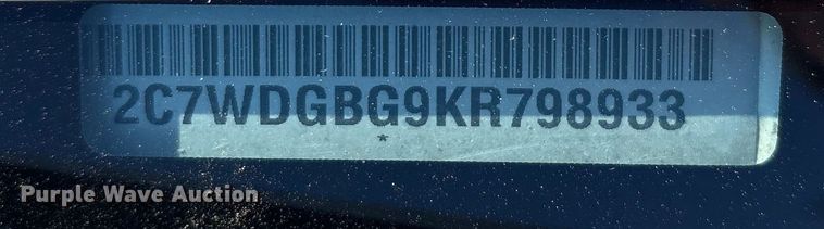 image for item NK9081 2019 Dodge Grand Caravan handicap accessible van