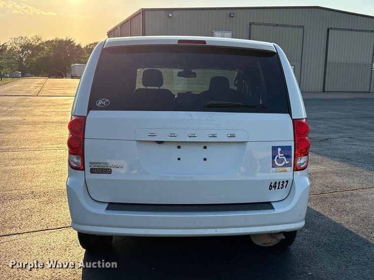 image for item NK9082 2018 Dodge Grand Caravan handicap accessible van