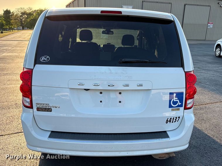 image for item NK9082 2018 Dodge Grand Caravan handicap accessible van