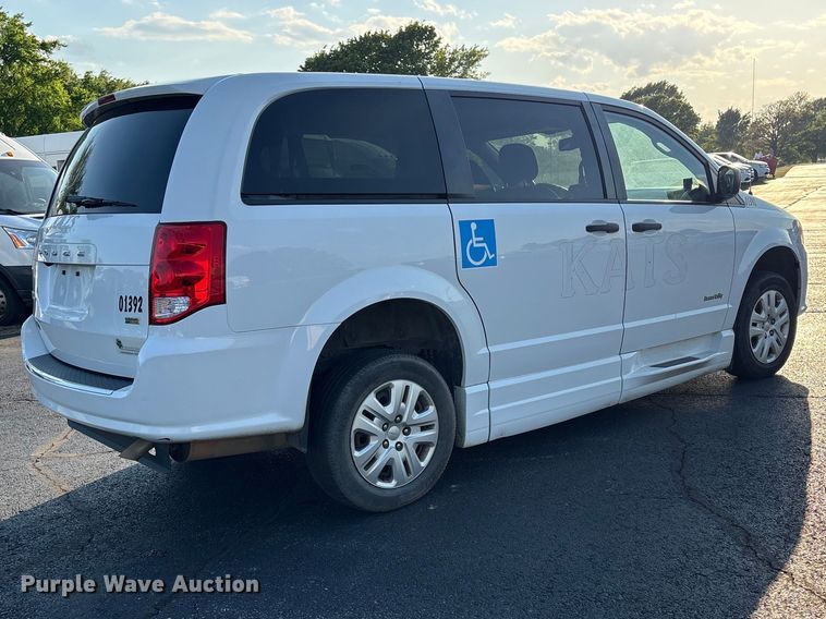 image for item NK9085 2019 Dodge Grand Caravan handicap accessible van