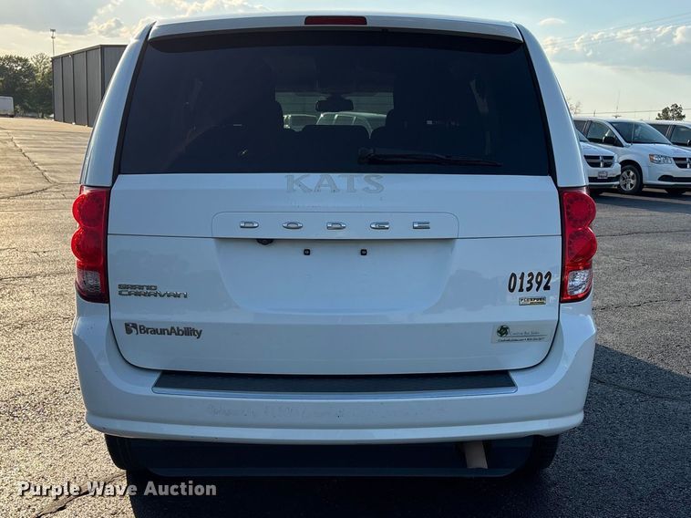image for item NK9085 2019 Dodge Grand Caravan handicap accessible van