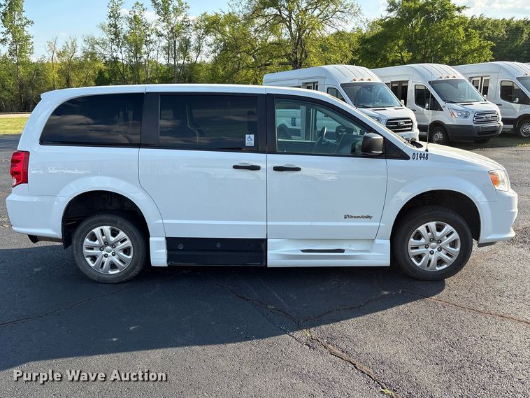 image for item NK9086 2019 Dodge Grand Caravan handicap accessible van