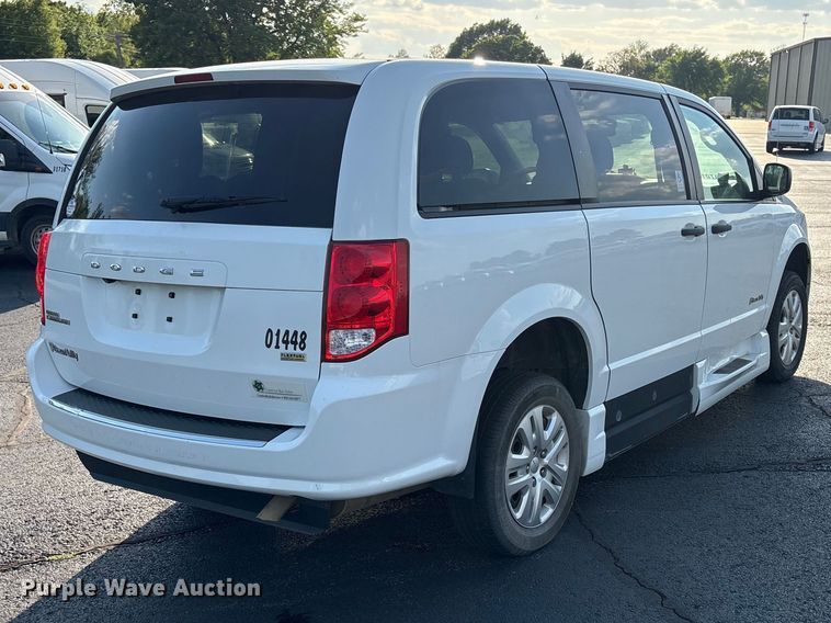 image for item NK9086 2019 Dodge Grand Caravan handicap accessible van