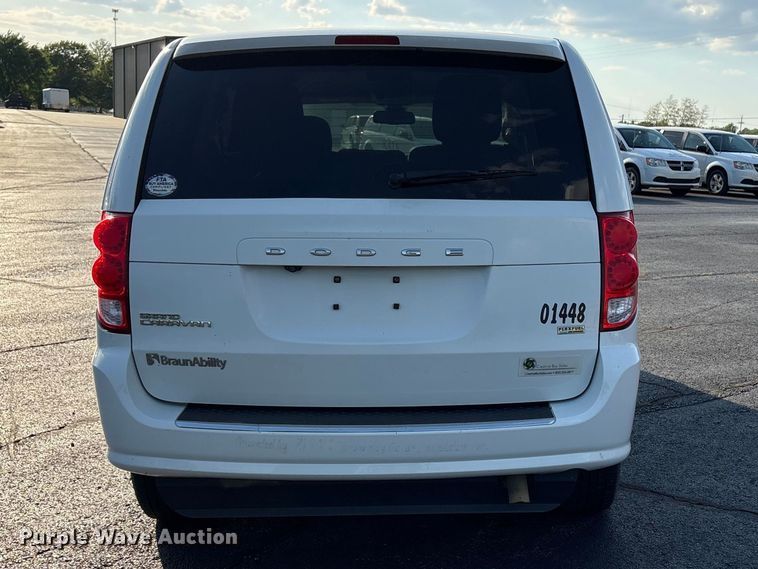 image for item NK9086 2019 Dodge Grand Caravan handicap accessible van