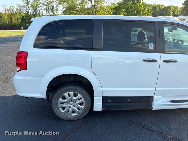 image for item NK9086 2019 Dodge Grand Caravan handicap accessible van