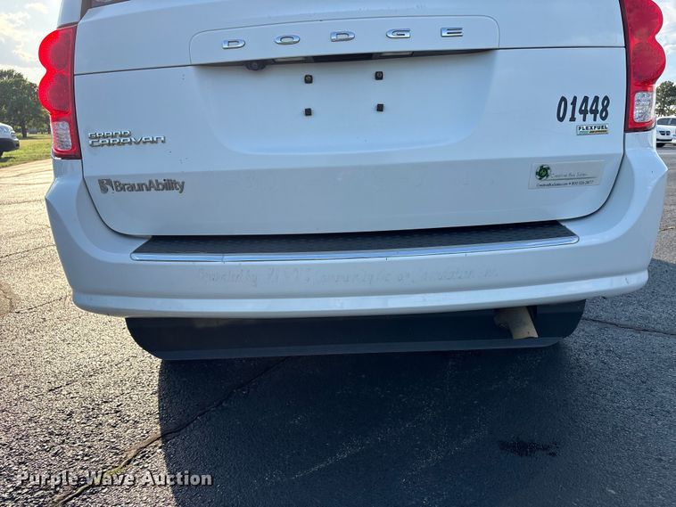 image for item NK9086 2019 Dodge Grand Caravan handicap accessible van