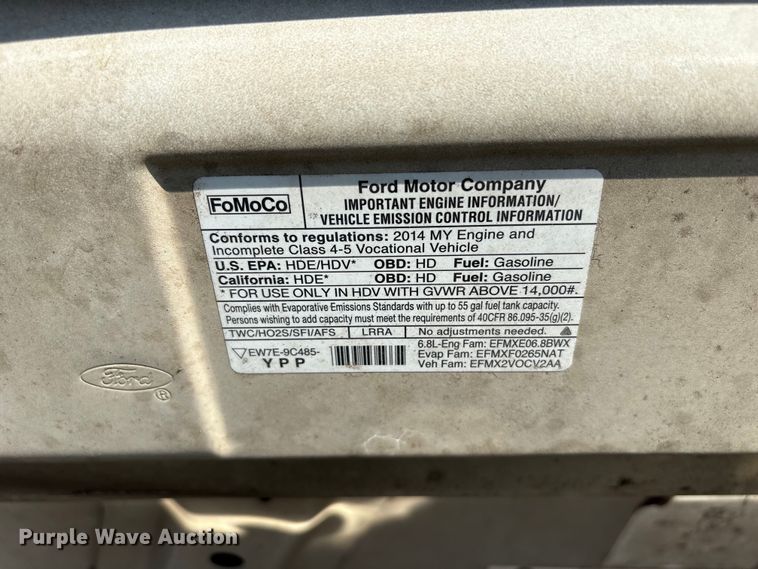 image for item NK9088 2015 Ford E450 shuttle bus