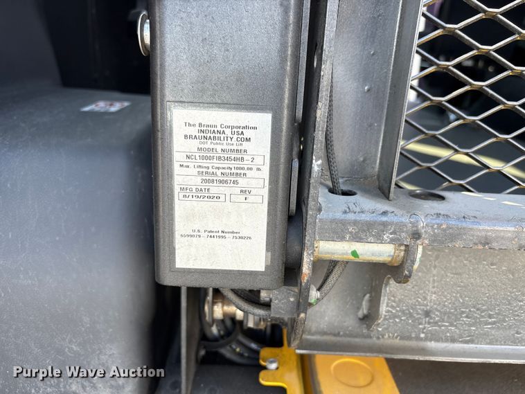 image for item NK9089 2020 Ford Transit 350 handicap accessible van