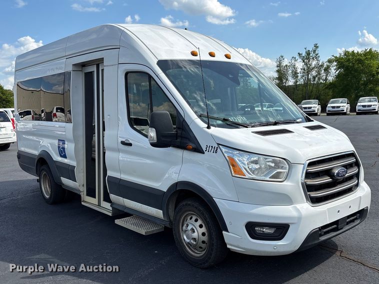 image for item NK9091 2020 Ford Transit 350 handicap accessible van