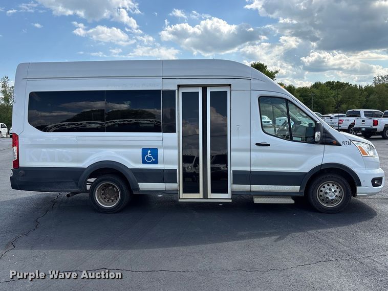 image for item NK9091 2020 Ford Transit 350 handicap accessible van