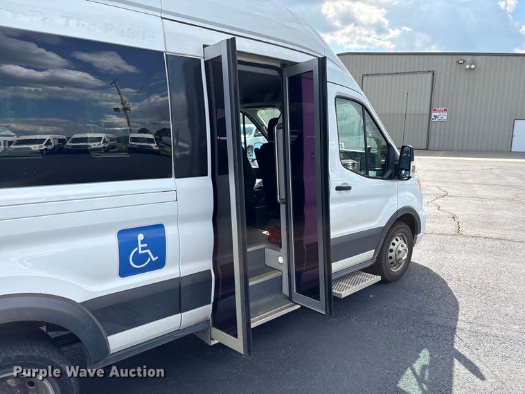 image for item NK9091 2020 Ford Transit 350 handicap accessible van