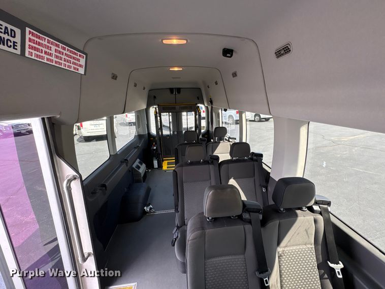 image for item NK9091 2020 Ford Transit 350 handicap accessible van