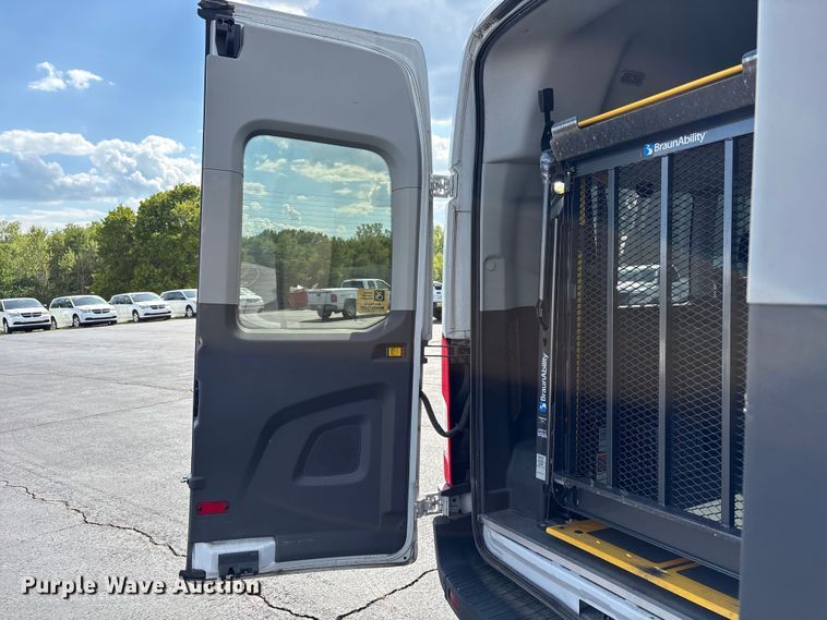image for item NK9091 2020 Ford Transit 350 handicap accessible van