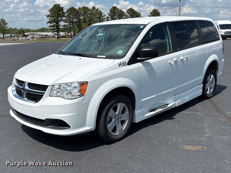image for item NK9092 2018 Dodge Grand Caravan handicap accessible van