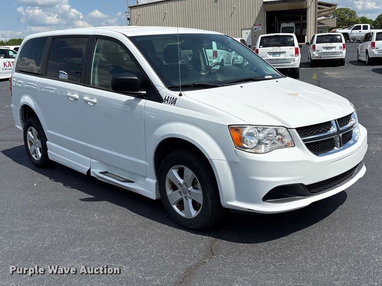 image for item NK9092 2018 Dodge Grand Caravan handicap accessible van