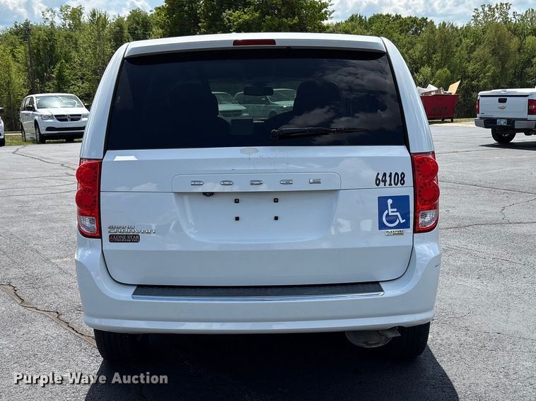 image for item NK9092 2018 Dodge Grand Caravan handicap accessible van