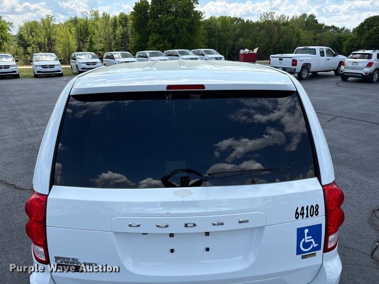 image for item NK9092 2018 Dodge Grand Caravan handicap accessible van