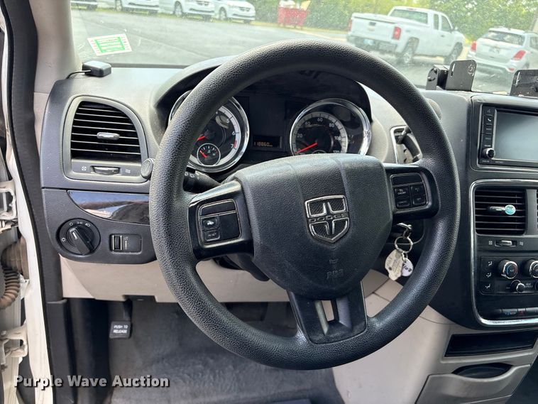 image for item NK9092 2018 Dodge Grand Caravan handicap accessible van