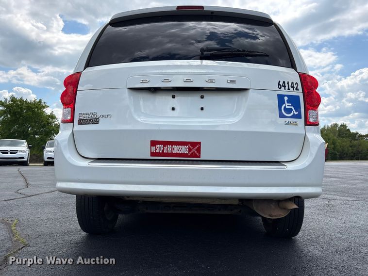 image for item NK9093 2018 Dodge Grand Caravan handicap accessible van