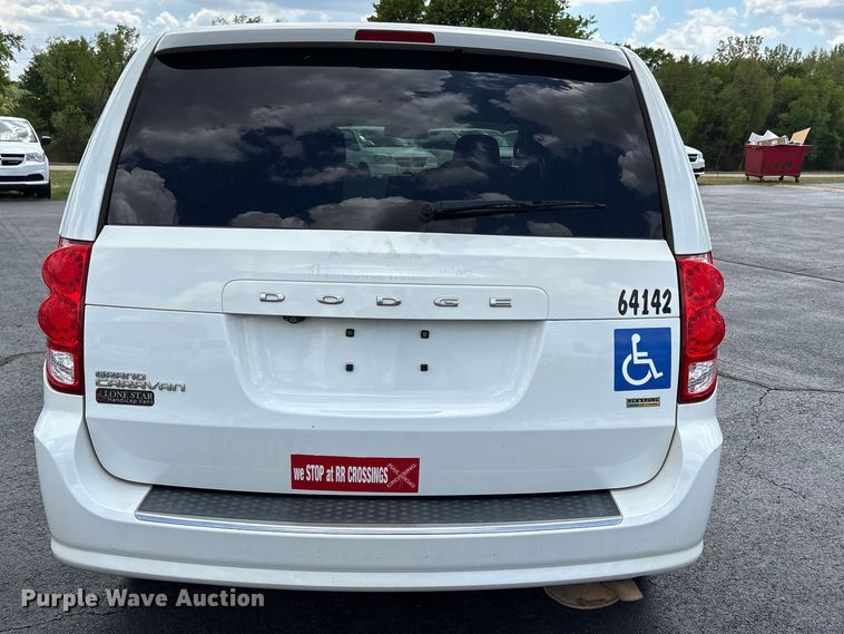 image for item NK9093 2018 Dodge Grand Caravan handicap accessible van
