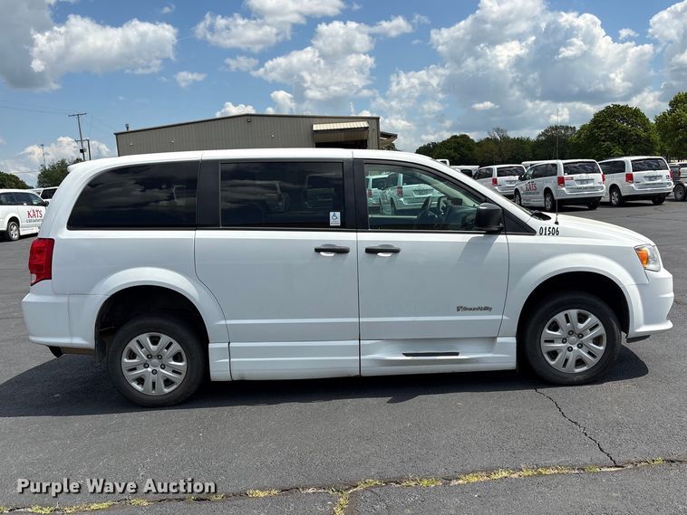 image for item NK9095 2019 Dodge Grand Caravan handicap accessible van