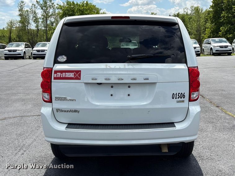 image for item NK9095 2019 Dodge Grand Caravan handicap accessible van