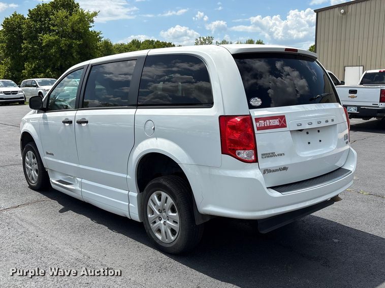 image for item NK9095 2019 Dodge Grand Caravan handicap accessible van