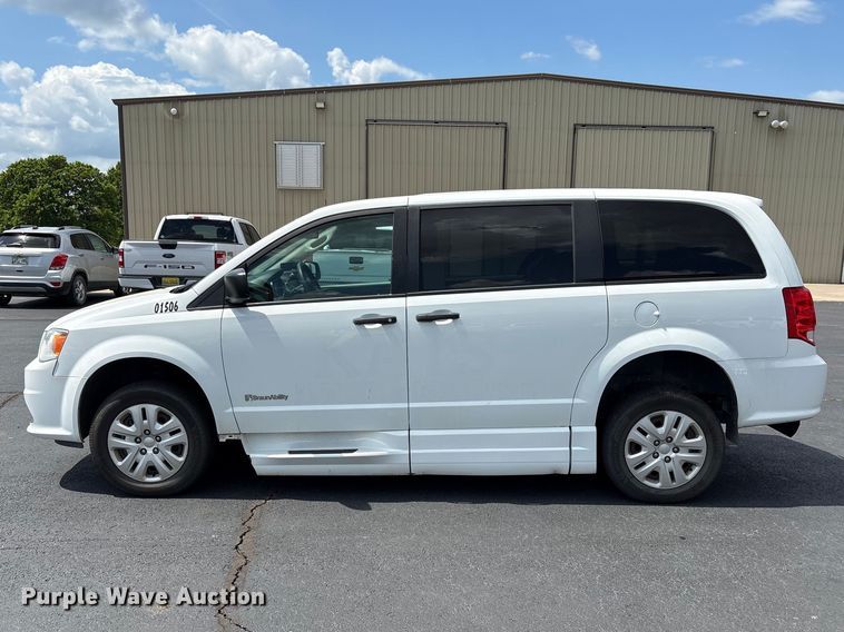 image for item NK9095 2019 Dodge Grand Caravan handicap accessible van