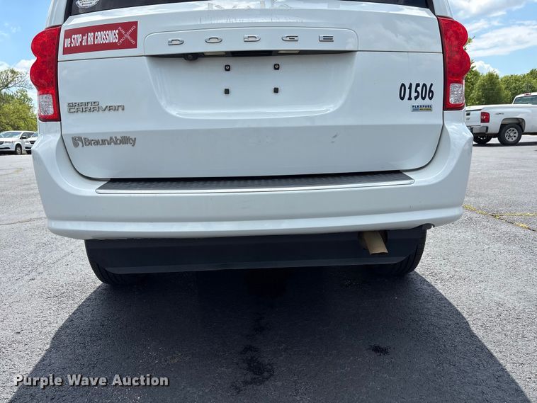 image for item NK9095 2019 Dodge Grand Caravan handicap accessible van